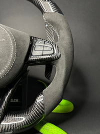 Mercedes AMG Sport Steering Wheel Carbon (LED)