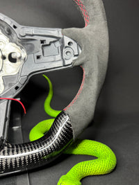 VW Golf 7/7.5 Carbon Sport Steering Wheel (LED)