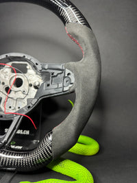 VW Golf 7/7.5 Carbon Sport Steering Wheel (LED)