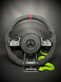 Mercedes AMG Sport Steering Wheel Alcantara