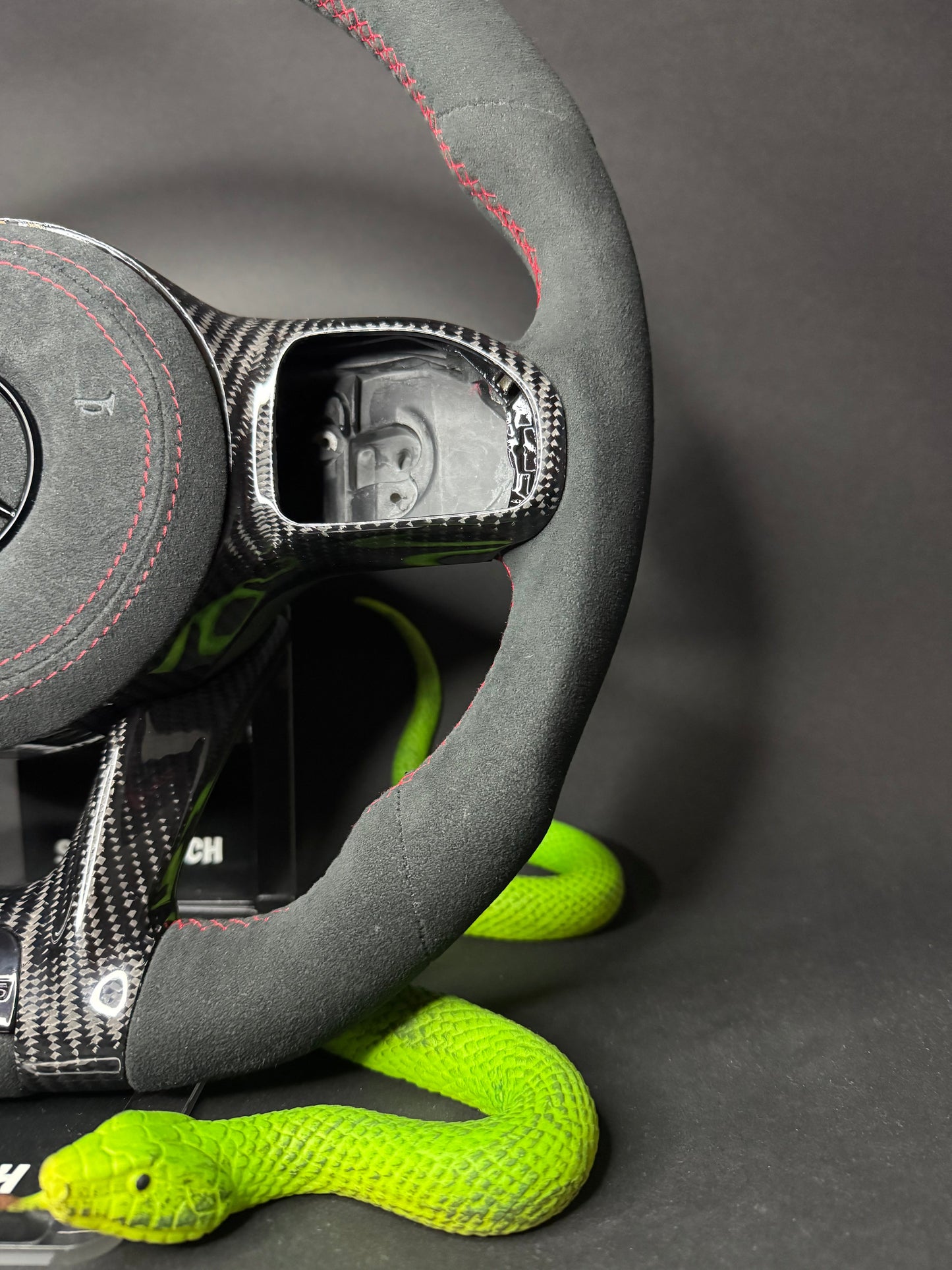 Mercedes AMG Sport Steering Wheel Alcantara