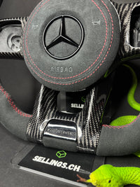 Mercedes AMG Sport Steering Wheel Alcantara