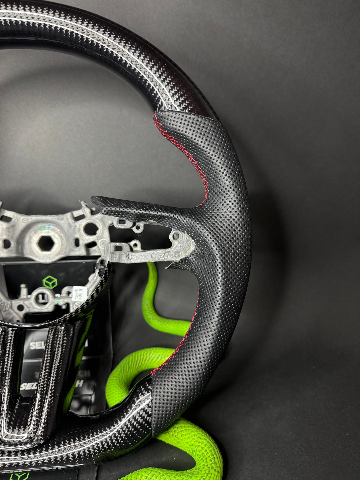 Mazda Carbon Sport Steering Wheel (LED)
