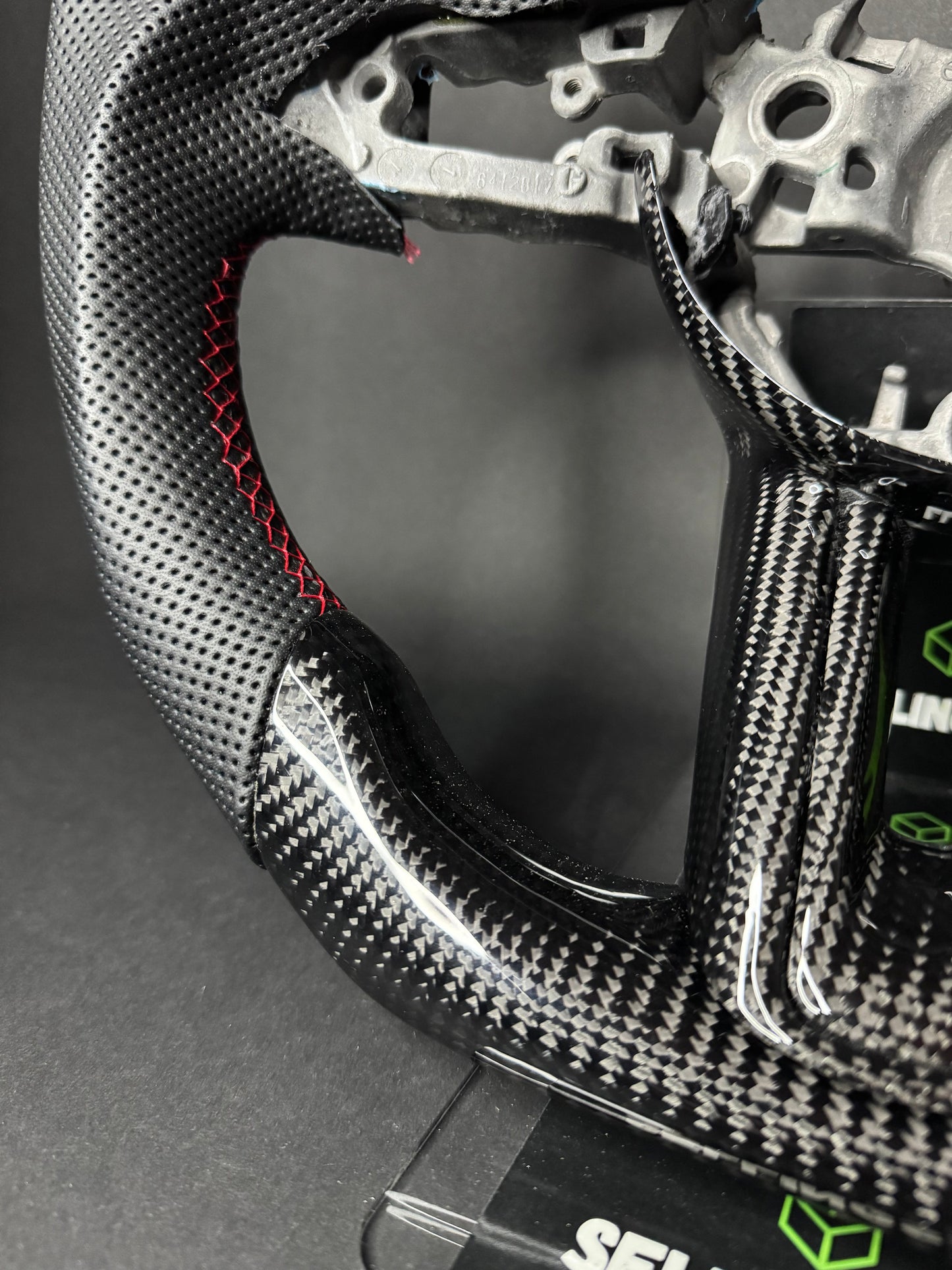 Mazda Carbon Sport Steering Wheel (LED)