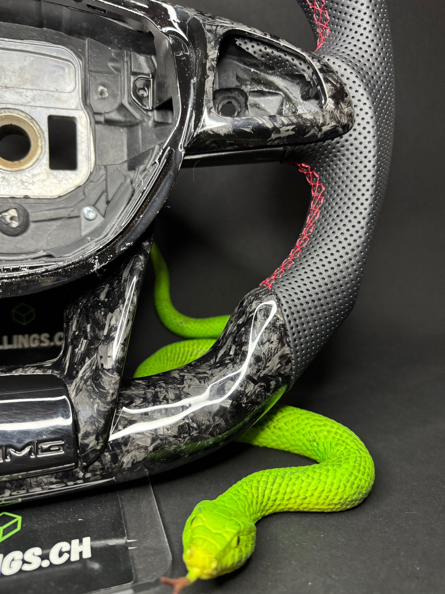 Mercedes AMG Sport Steering Wheel Forged Carbon