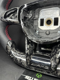 Mercedes AMG Sport Steering Wheel Forged Carbon