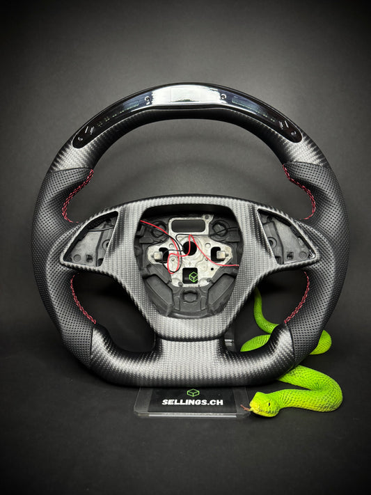 Corvette Sport Steering Wheel Carbon Matte (LED)