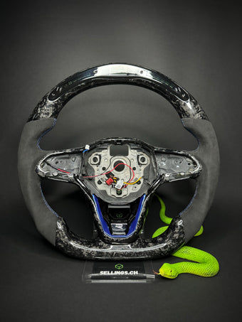 compare product VW Golf 8 Sports Steering Wheel Forged Carbon (LED)
