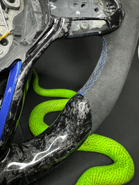 VW Golf 8 Sports Steering Wheel Forged Carbon (LED)