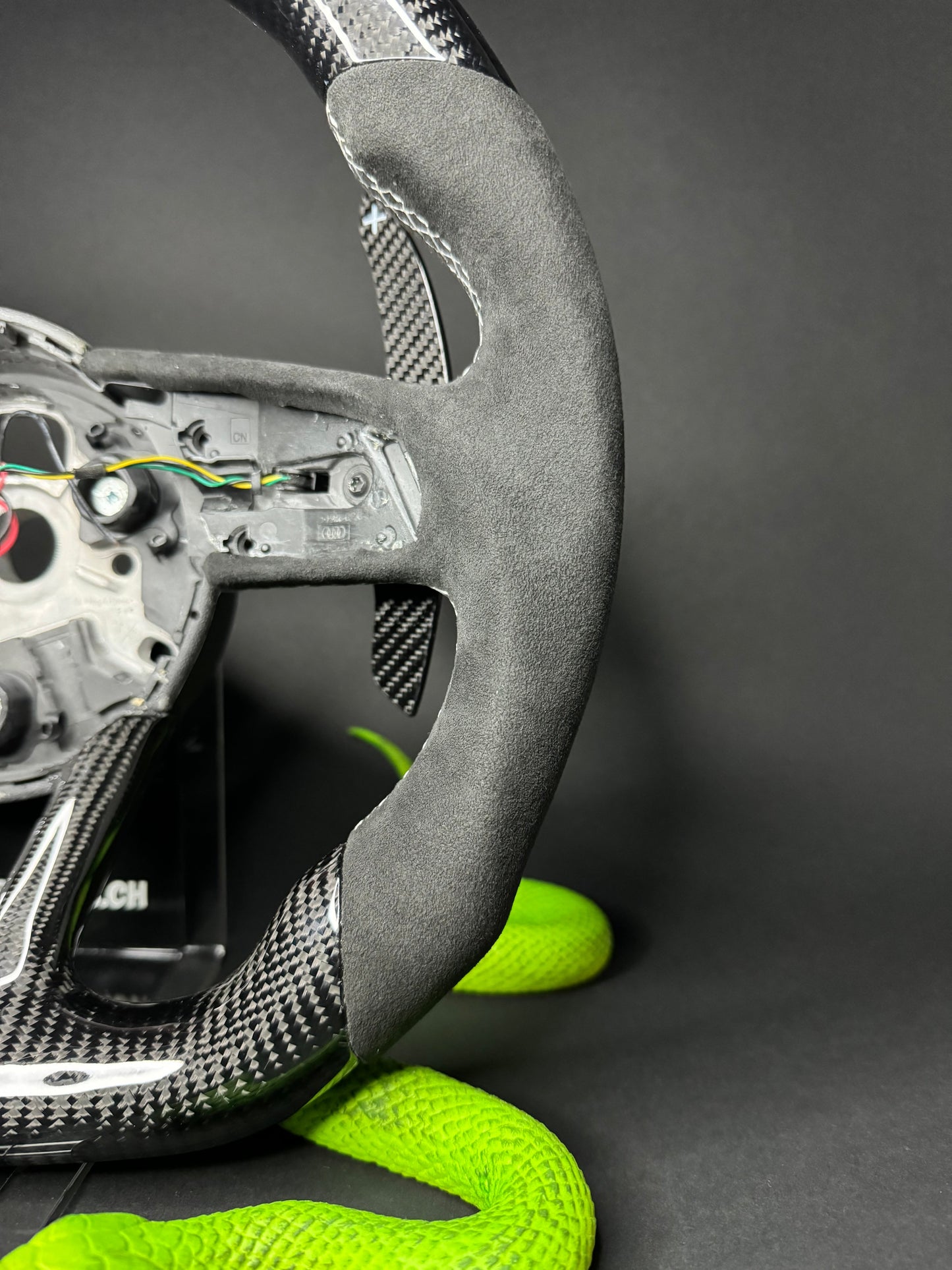 Audi Sport Steering Wheel Carbon (LED)