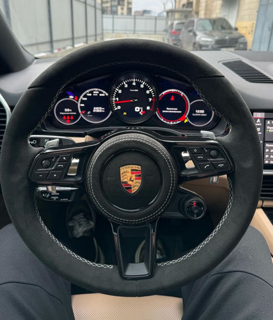 Porsche Alcantara Sports Steering Wheel