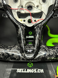 Hyundai Sports Steering Wheel Forged Carbon (LED)