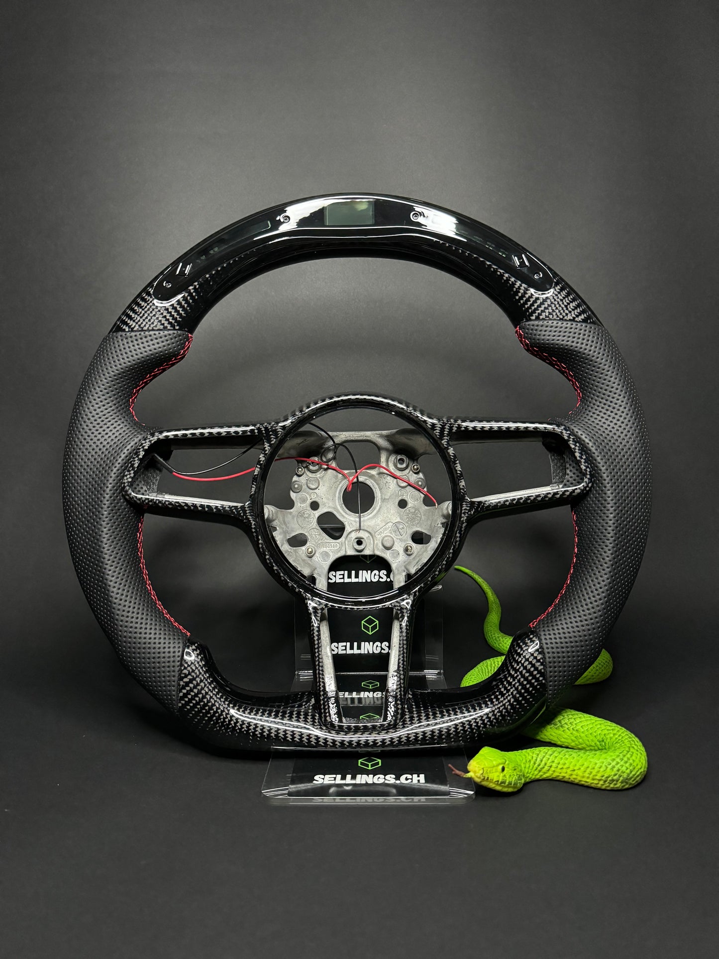 Porsche Carbon Sport Steering Wheel (LED)