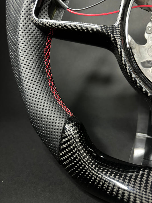 Porsche Carbon Sport Steering Wheel (LED)