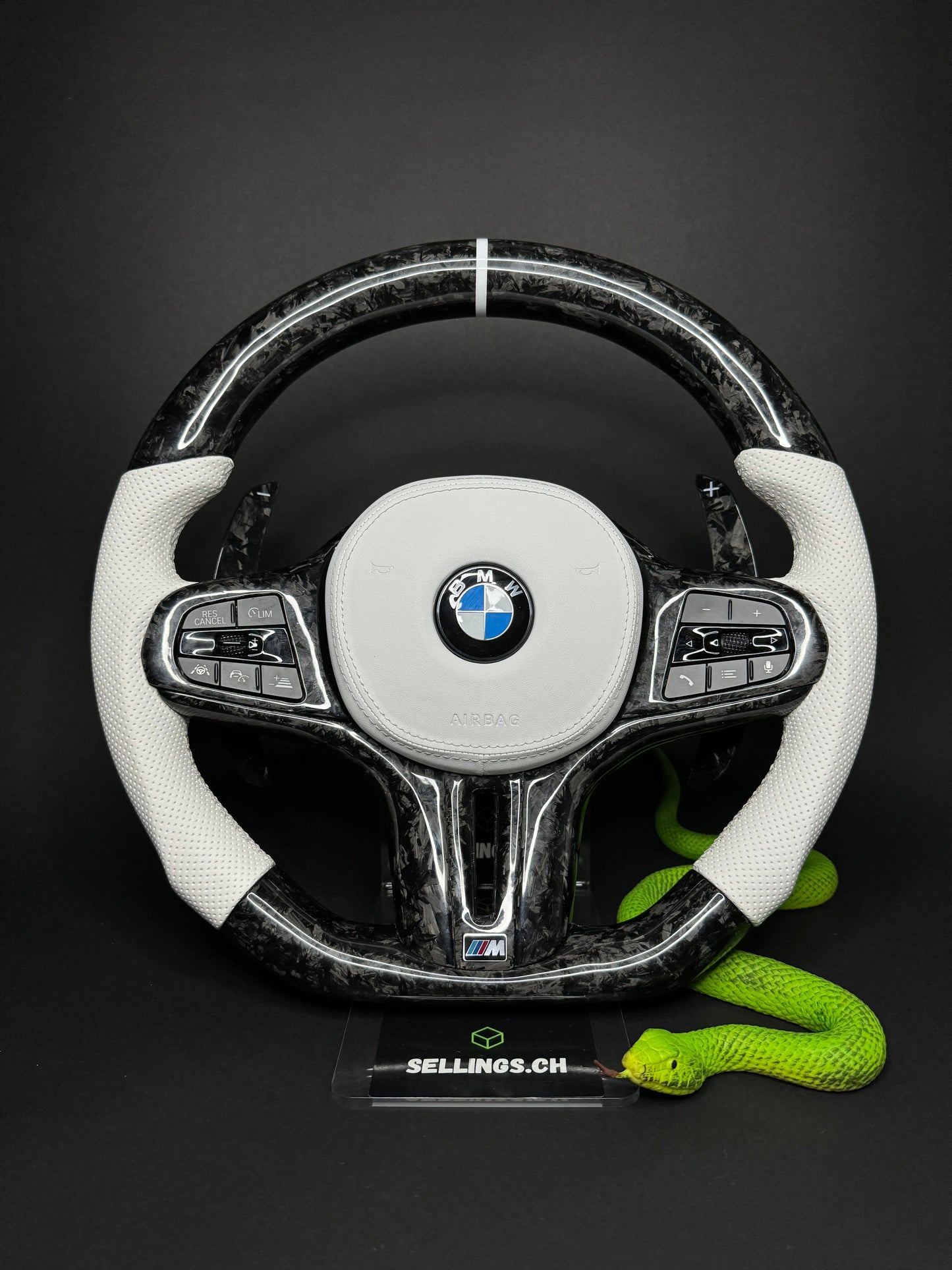 BMW Sports Steering Wheel Forged Carbon G-Series