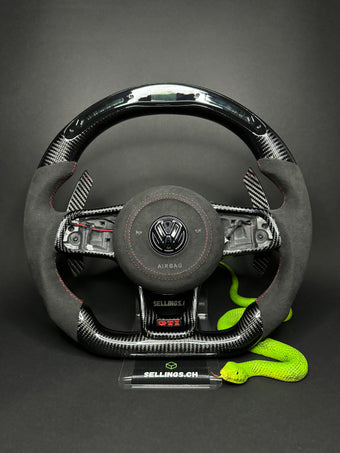 compare product VW Golf 7/7.5 Carbon Sport Steering Wheel (LED)