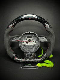Audi Sport Steering Wheel Forged Carbon Color Splinter (LED)