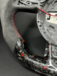 Audi Sport Steering Wheel Forged Carbon Color Splinter (LED)