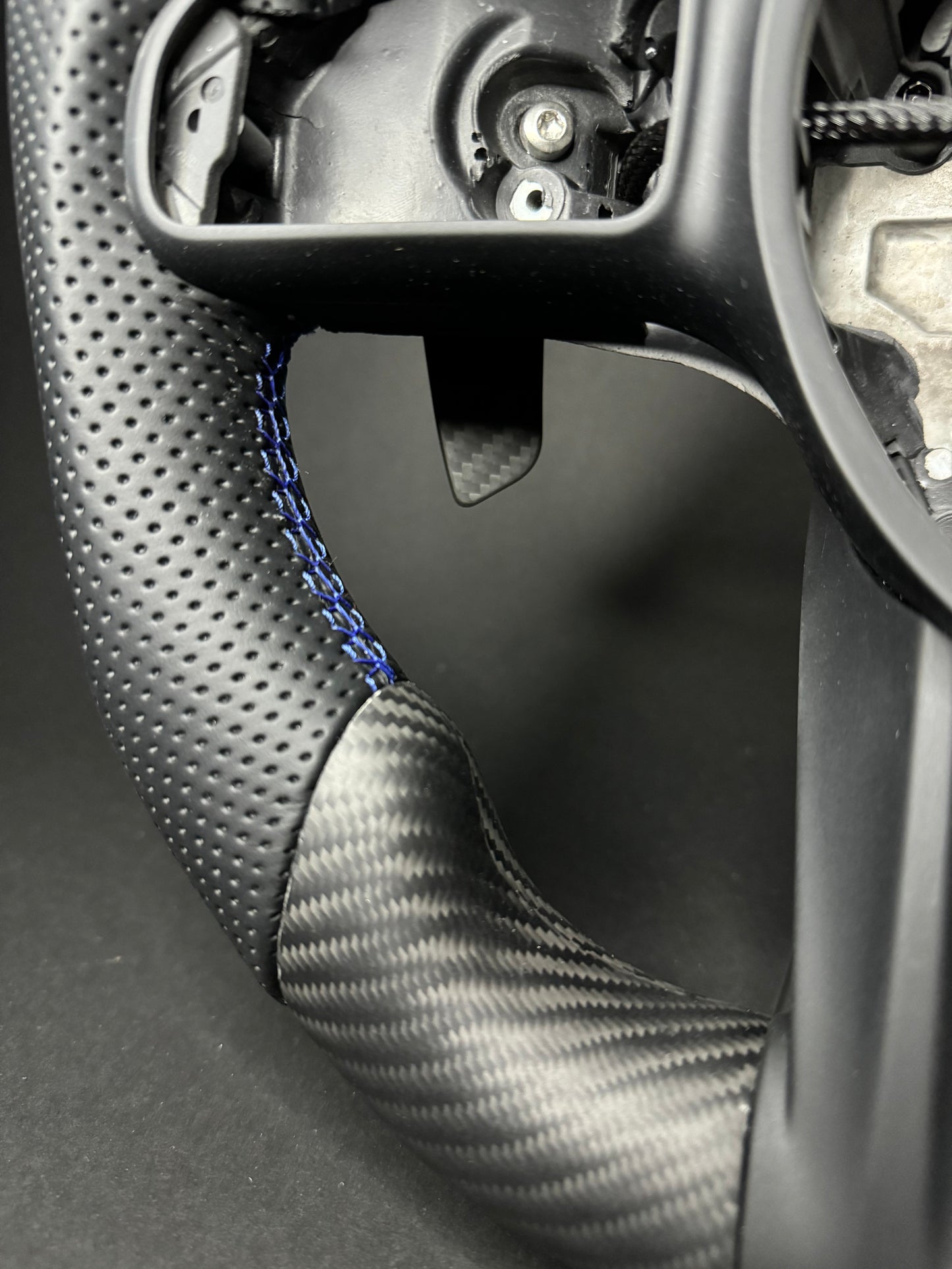 Mercedes AMG Sport Steering Wheel Carbon Matt
