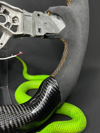 Nissan Micra Carbon Sports Steering Wheel (LED)