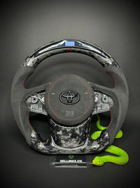 Toyota Supra Sports Steering Wheel Forged Carbon (LED)