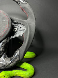 Toyota Supra Sports Steering Wheel Forged Carbon (LED)