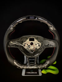 Skoda Sport Steering Wheel Forged Carbon (LED)