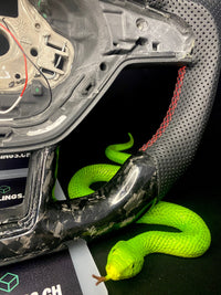 Skoda Sport Steering Wheel Forged Carbon (LED)