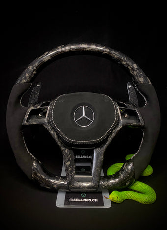 compare product Mercedes AMG Sport Steering Wheel Forged Carbon (LED)