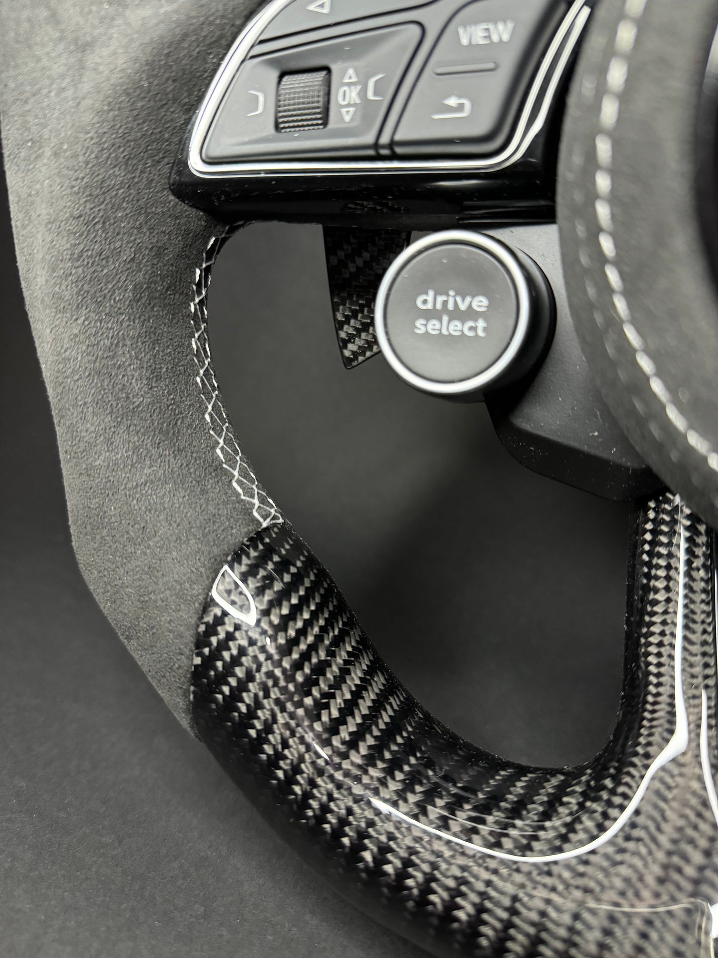 Audi Carbon Sport Steering Wheel