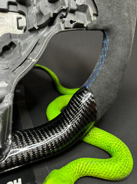 VW Golf 6 Carbon Sports Steering Wheel (LED)