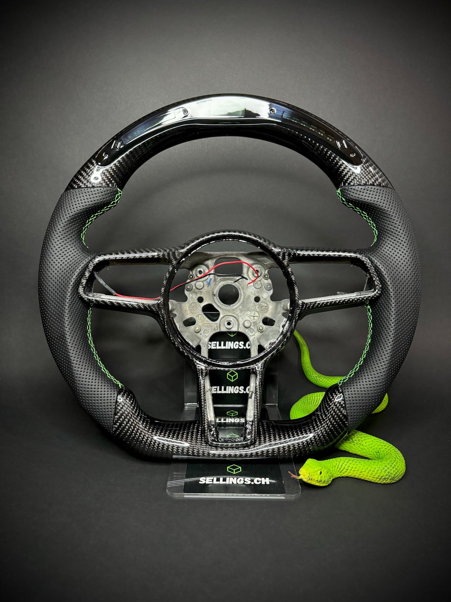 Porsche Carbon Sport Steering Wheel (LED)