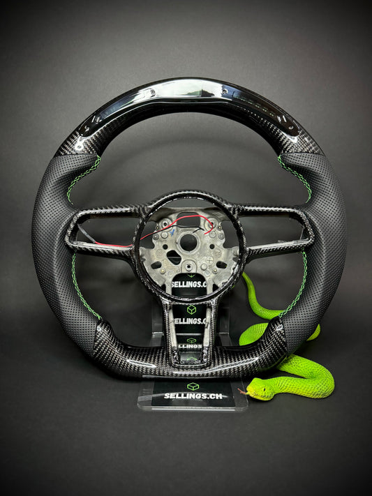 Porsche Carbon Sport Steering Wheel (LED)