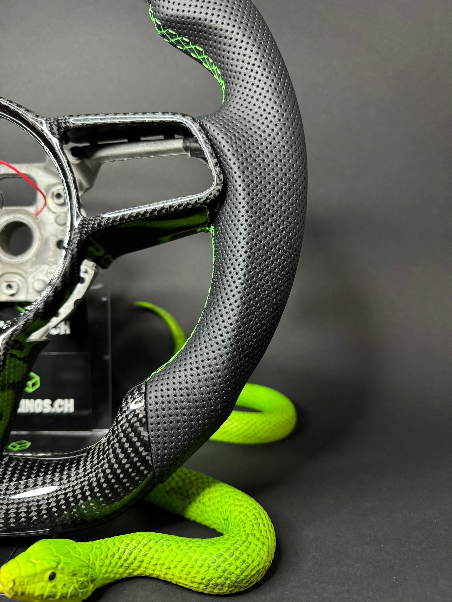 Porsche Carbon Sport Steering Wheel (LED)