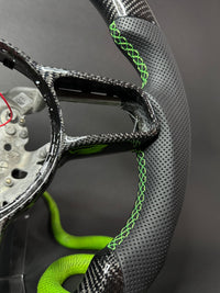 Porsche Carbon Sport Steering Wheel (LED)