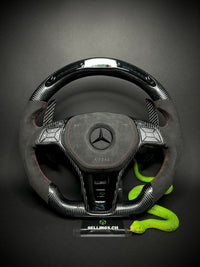 Mercedes AMG Sport Steering Wheel Carbon (LED)