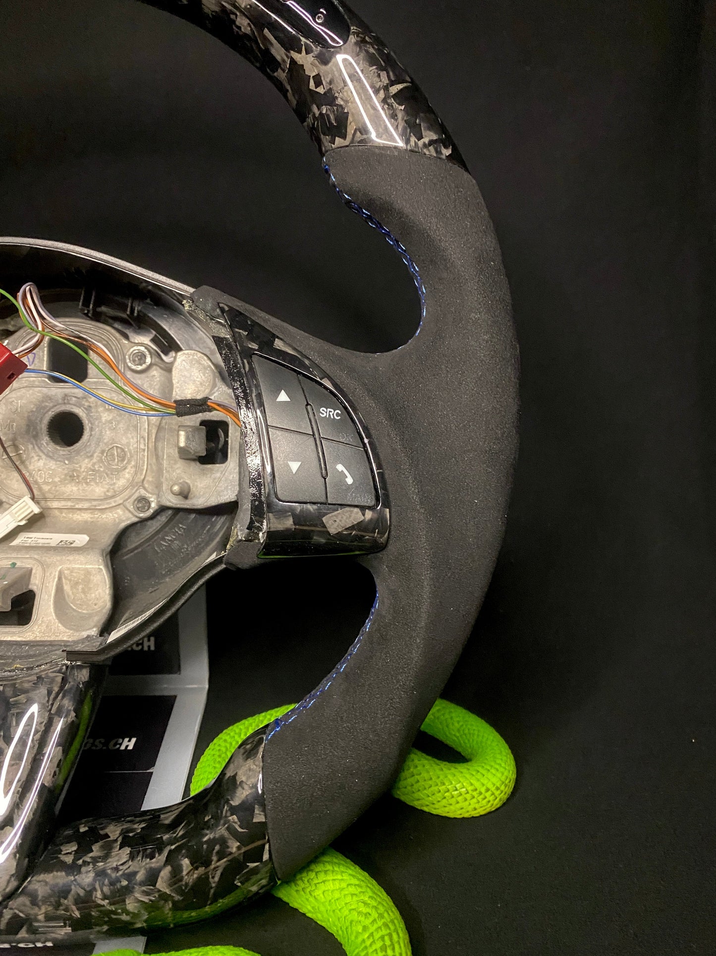 Fiat Sport Steering Wheel Forged Carbon (LED)