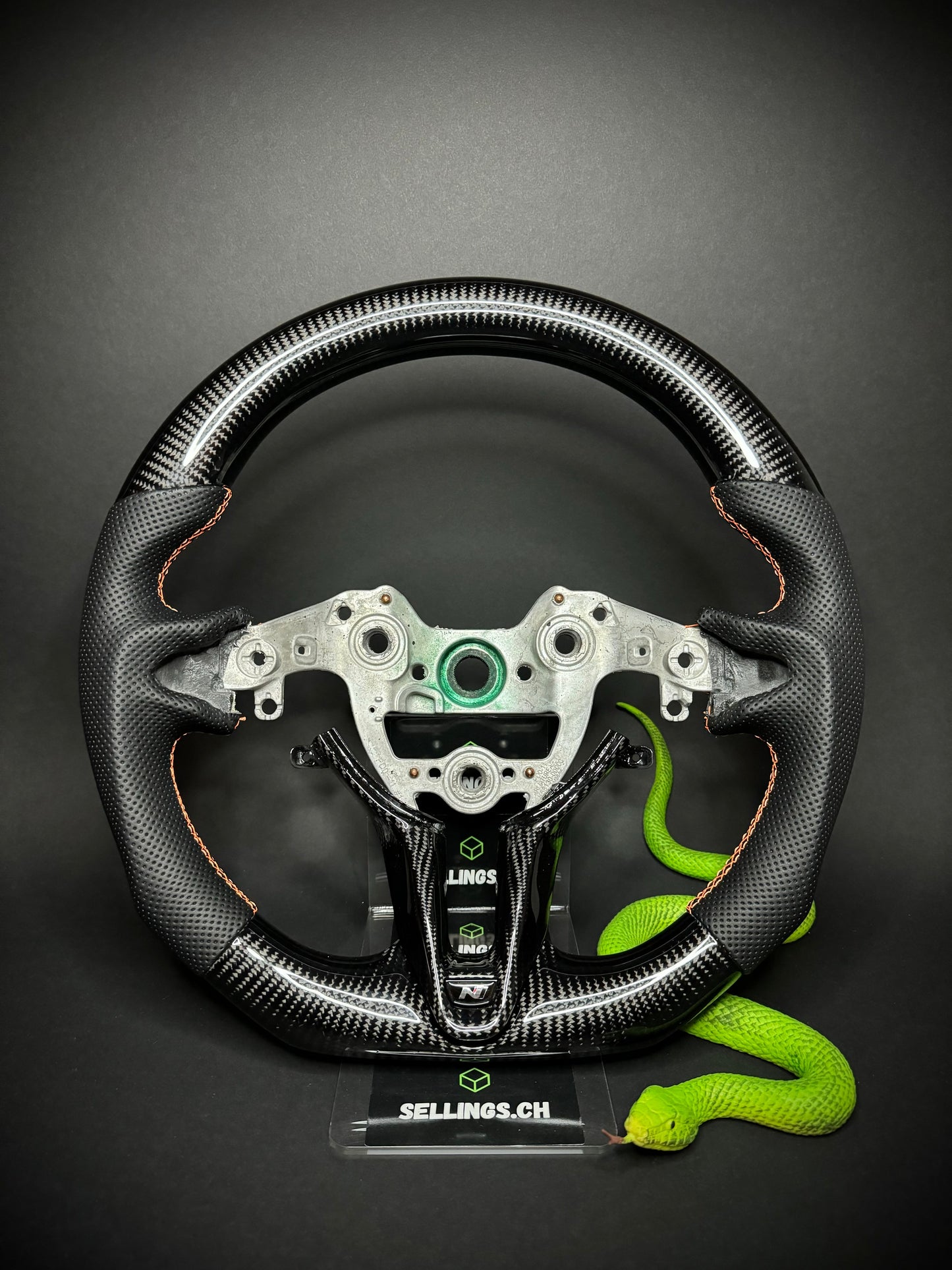 Hyundai Carbon Sports Steering Wheel
