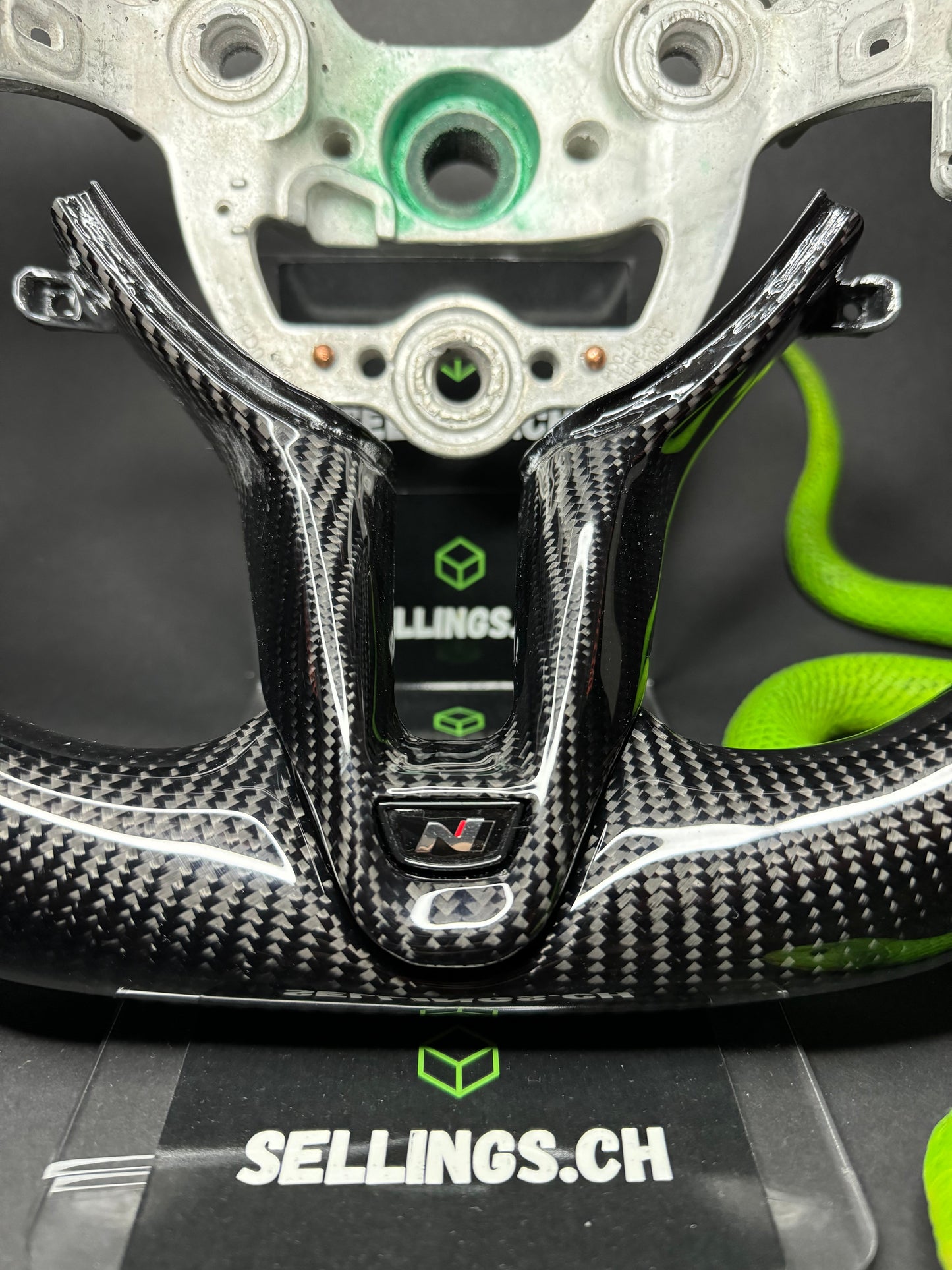 Hyundai Carbon Sports Steering Wheel