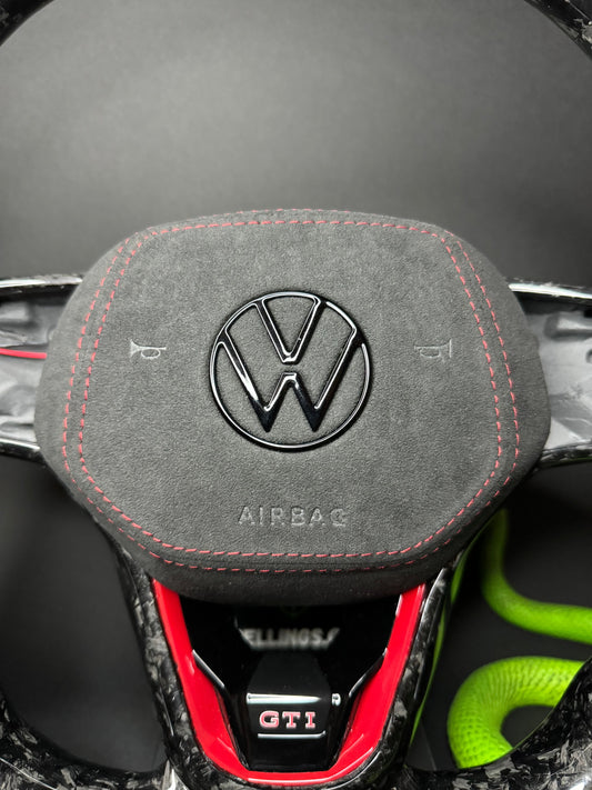 VW Golf 8 Sports Steering Wheel Forged Carbon (LED)