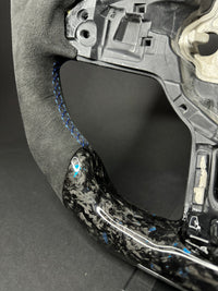 VW Golf 7/7.5 Sports Steering Wheel Forged Carbon Color Splitter
