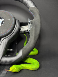BMW Sports Steering Wheel Carbon Matte (LED) F-Series