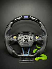 Skoda Sport Steering Wheel Carbon (LED)