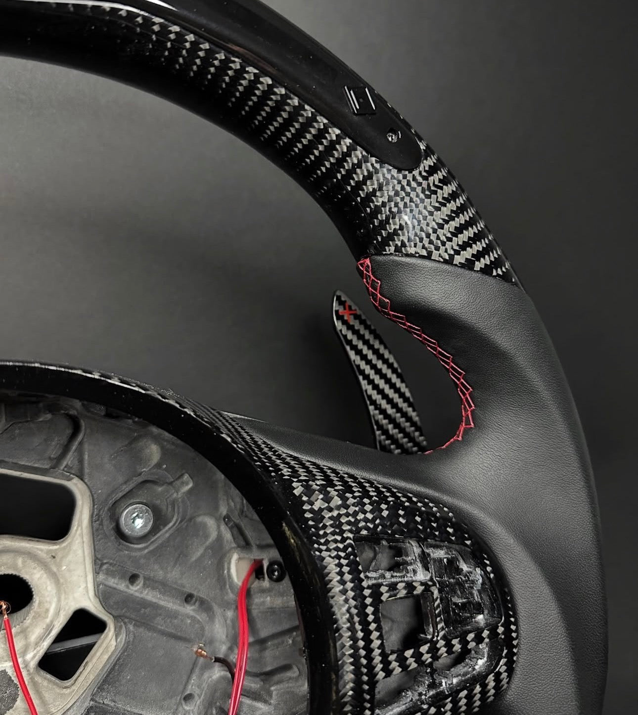 Toyota Supra Carbon Sport Steering Wheel (LED)