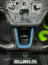 Skoda Sport Steering Wheel Carbon (LED)