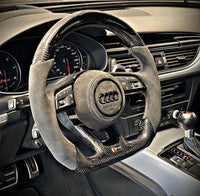 Audi Sport Steering Wheel Carbon (LED)