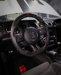 Ford Mustang Sport Steering Wheel Carbon