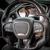 Dodge Carbon Sports Steering Wheel