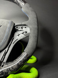 Chevrolet Sport Steering Wheel Forged Carbon (LED)