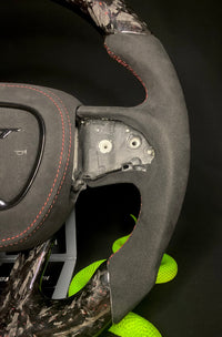 Jeep Sport Steering Wheel Forged Carbon Color Splitter